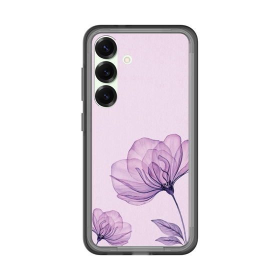 スリムプロテクションプレミアムケース［ Natural Flower - Purple ］