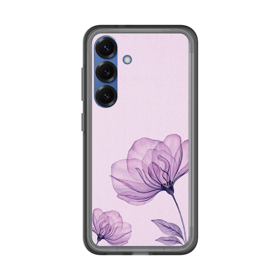 スリムプロテクションプレミアムケース［ Natural Flower - Purple ］