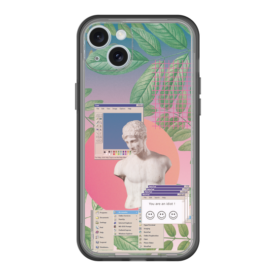 スリムプロテクションプレミアムケース［ vapor wave ］