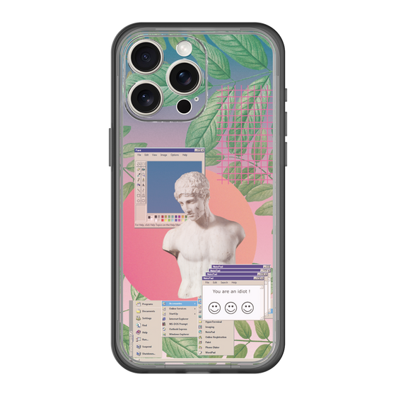スリムプロテクションプレミアムケース［ vapor wave ］