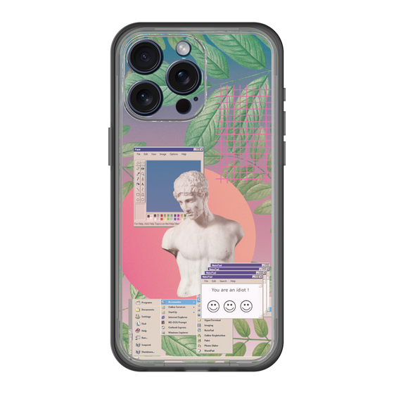 スリムプロテクションプレミアムケース［ vapor wave ］