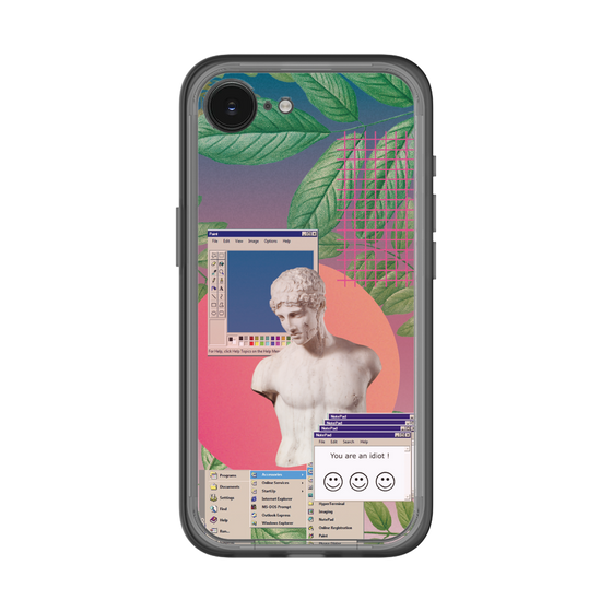 スリムプロテクションプレミアムケース［ vapor wave ］