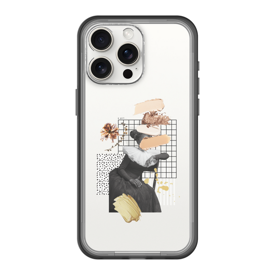 スリムプロテクションプレミアムケース［ Artistic Fall in Beige ］