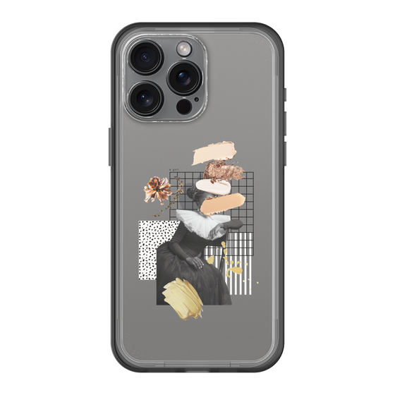 スリムプロテクションプレミアムケース［ Artistic Fall in Beige ］