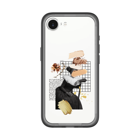 スリムプロテクションプレミアムケース［ Artistic Fall in Beige ］