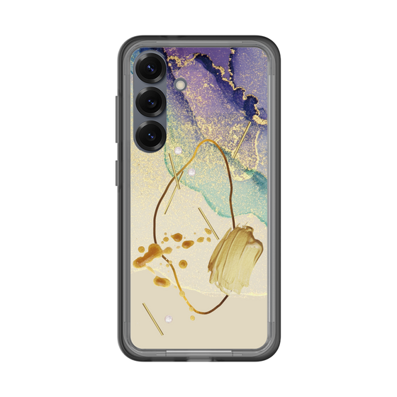 スリムプロテクションプレミアムケース［ Marble Nuance Painting Purple ］