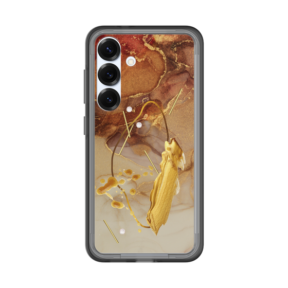 スリムプロテクションプレミアムケース［ Marble Nuance Painting Brown ］
