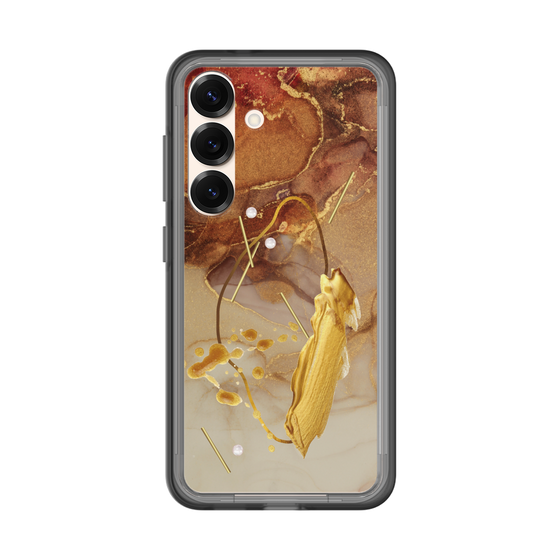 スリムプロテクションプレミアムケース［ Marble Nuance Painting Brown ］