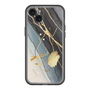 スリムプロテクションプレミアムケース［ Marble Nuance Painting Black ］