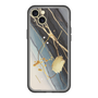 スリムプロテクションプレミアムケース［ Marble Nuance Painting Black ］