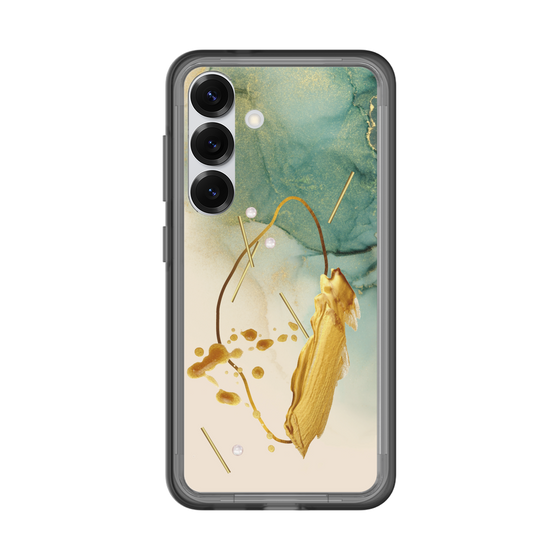 スリムプロテクションプレミアムケース［ Marble Nuance Painting Green ］