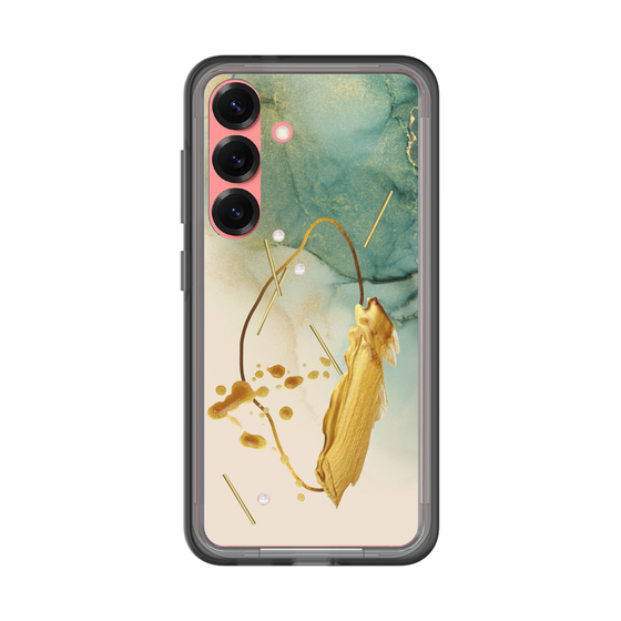 スリムプロテクションプレミアムケース［ Marble Nuance Painting Green ］