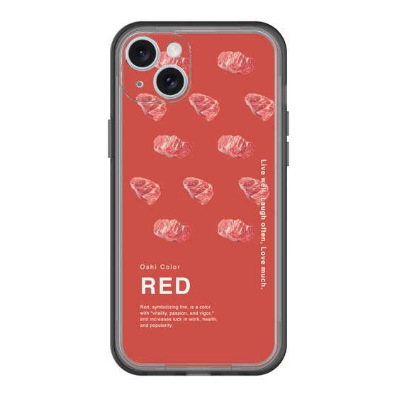 スリムプロテクションプレミアムケース［ RED-Meat ］