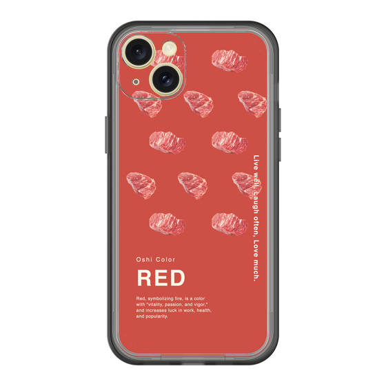 スリムプロテクションプレミアムケース［ RED-Meat ］