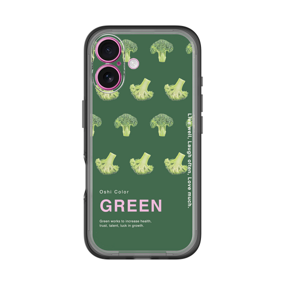 スリムプロテクションプレミアムケース［ GREEN-Broccoli ］