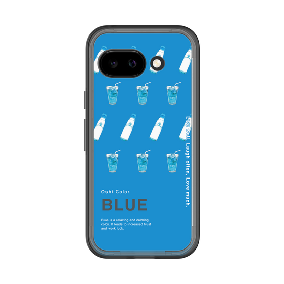 スリムプロテクションプレミアムケース［ BLUE-Ramune soda ］