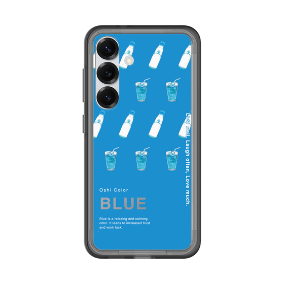 スリムプロテクションプレミアムケース［ BLUE-Ramune soda ］