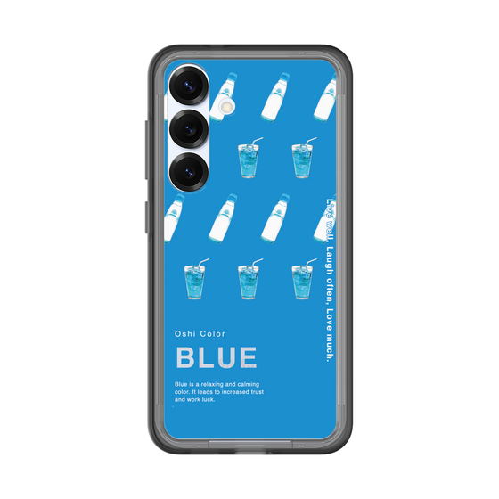 スリムプロテクションプレミアムケース［ BLUE-Ramune soda ］