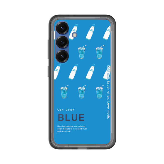 スリムプロテクションプレミアムケース［ BLUE-Ramune soda ］