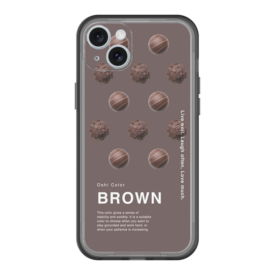 スリムプロテクションプレミアムケース［ BROWN-Chocolate ］