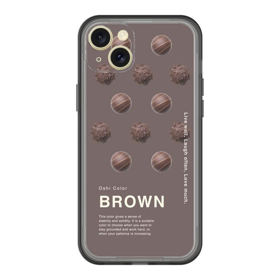 スリムプロテクションプレミアムケース［ BROWN-Chocolate ］
