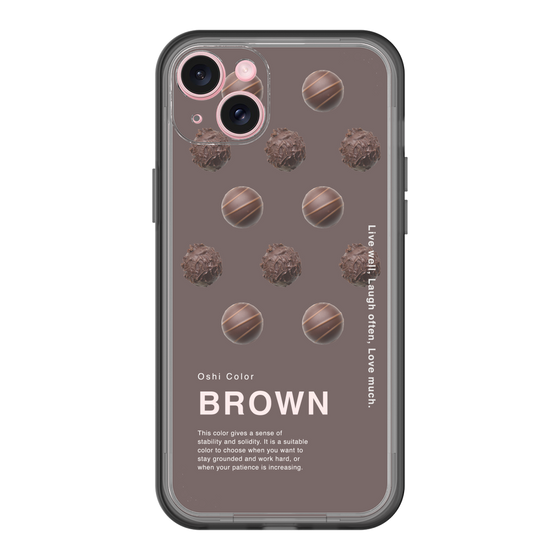 スリムプロテクションプレミアムケース［ BROWN-Chocolate ］