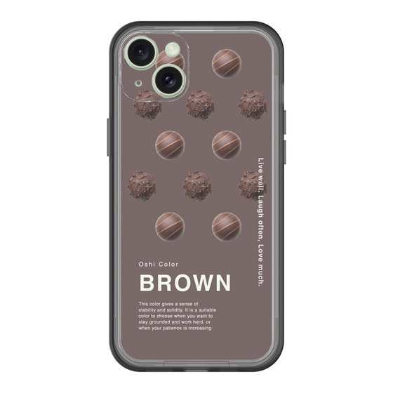 スリムプロテクションプレミアムケース［ BROWN-Chocolate ］