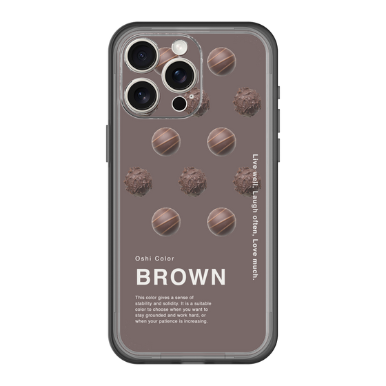 スリムプロテクションプレミアムケース［ BROWN-Chocolate ］