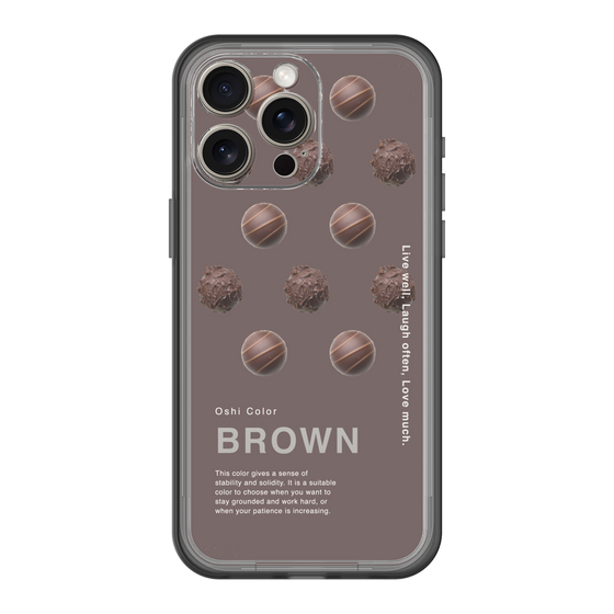 スリムプロテクションプレミアムケース［ BROWN-Chocolate ］