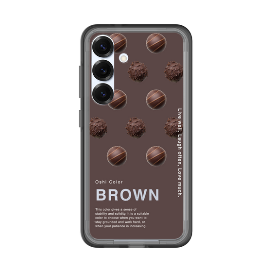スリムプロテクションプレミアムケース［ BROWN-Chocolate ］