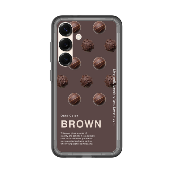 スリムプロテクションプレミアムケース［ BROWN-Chocolate ］