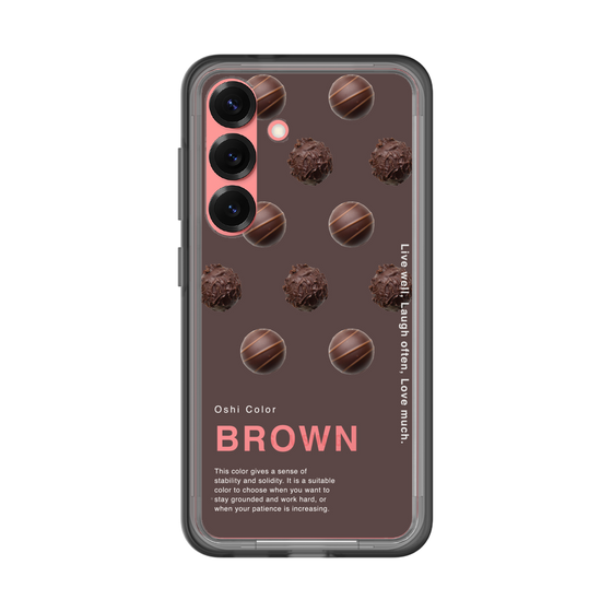 スリムプロテクションプレミアムケース［ BROWN-Chocolate ］