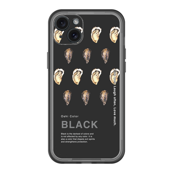 スリムプロテクションプレミアムケース［ BLACK-Oyster ］