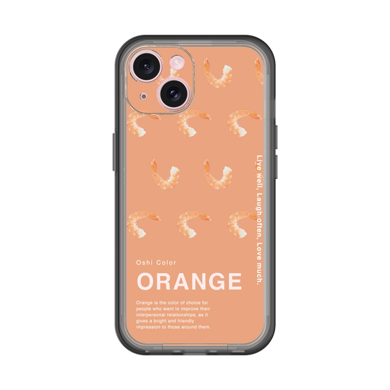 スリムプロテクションプレミアムケース［ ORANGE-Shrimp ］