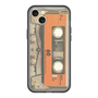 スリムプロテクションプレミアムケース［ RETORO CASSETTE TAPE - Skeleton Orange ］