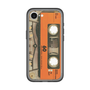 スリムプロテクションプレミアムケース［ RETORO CASSETTE TAPE - Skeleton Orange ］