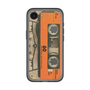 スリムプロテクションプレミアムケース［ RETORO CASSETTE TAPE - Skeleton Orange ］