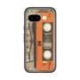 スリムプロテクションプレミアムケース［ RETORO CASSETTE TAPE - Skeleton Orange ］