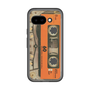 スリムプロテクションプレミアムケース［ RETORO CASSETTE TAPE - Skeleton Orange ］