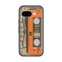 スリムプロテクションプレミアムケース［ RETORO CASSETTE TAPE - Skeleton Orange ］