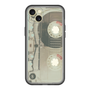 スリムプロテクションプレミアムケース［ RETORO CASSETTE TAPE - Skeleton Red ］