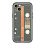 スリムプロテクションプレミアムケース［ RETORO CASSETTE TAPE - Opacity Black ］