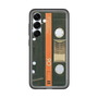 スリムプロテクションプレミアムケース［ RETORO CASSETTE TAPE - Opacity Black ］