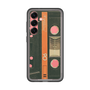 スリムプロテクションプレミアムケース［ RETORO CASSETTE TAPE - Opacity Black ］