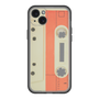 スリムプロテクションプレミアムケース［ RETORO CASSETTE TAPE - Opacity White ］