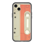スリムプロテクションプレミアムケース［ RETORO CASSETTE TAPE - Opacity White ］