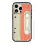 スリムプロテクションプレミアムケース［ RETORO CASSETTE TAPE - Opacity White ］