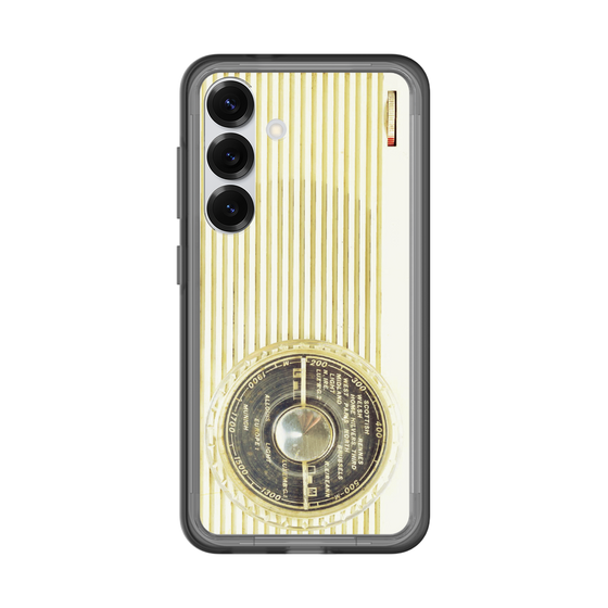 スリムプロテクションプレミアムケース［ RETORO RADIO - White ］