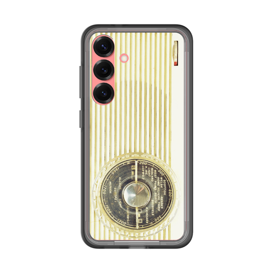 スリムプロテクションプレミアムケース［ RETORO RADIO - White ］