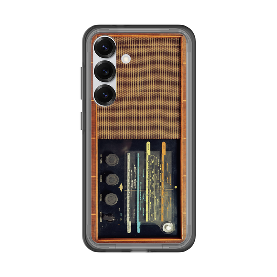 スリムプロテクションプレミアムケース［ RETORO RADIO - Brown ］